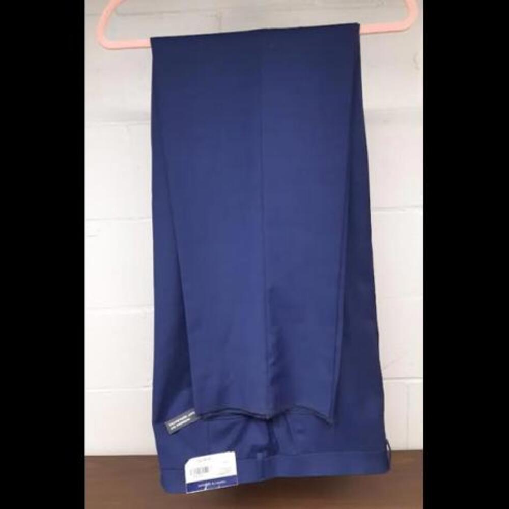 Tommy Hilfiger Modern Fit Suit Separates Pants - Navy Blue